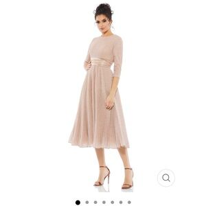 Macduggal blush pink Dress size 10